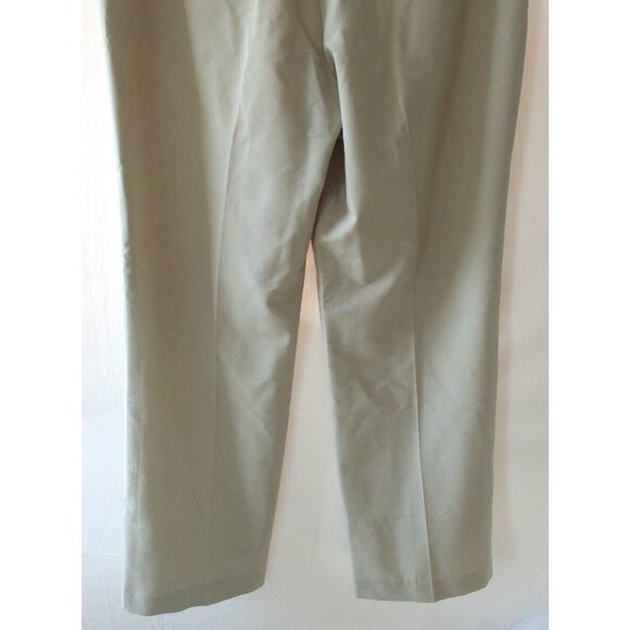 Dress Barn Women's Beige Mid Rise Straight Leg Zip Front Dress Pants Size 14 - Picture 6 of 9